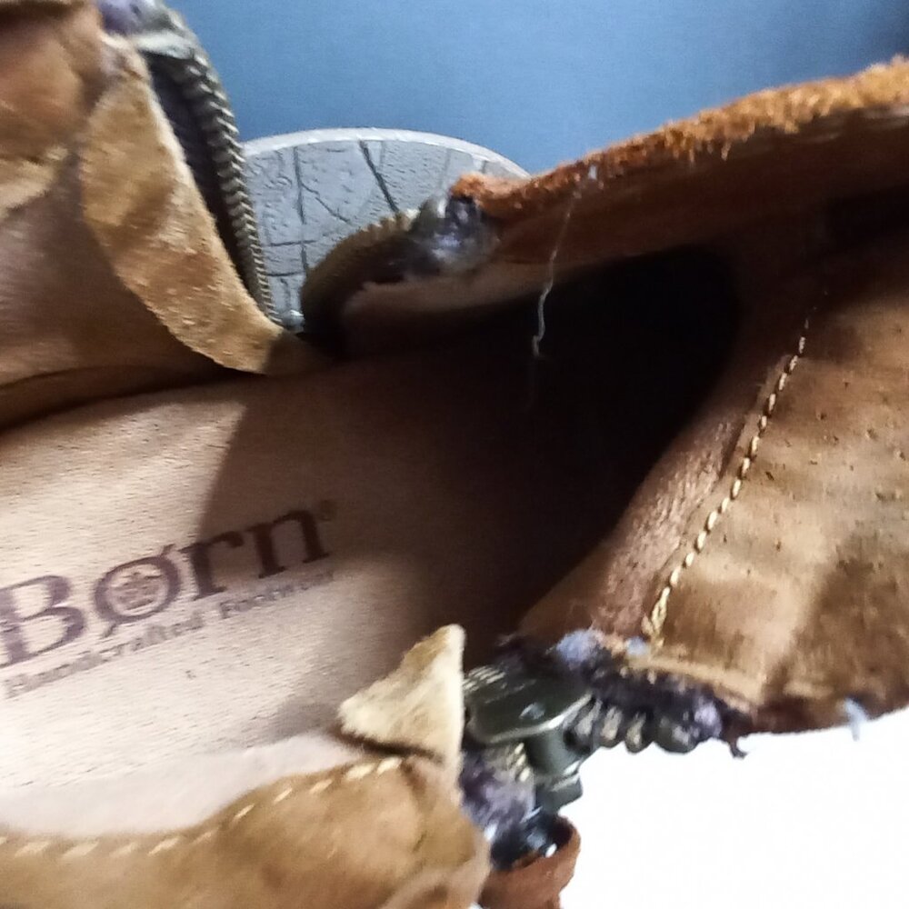 Born Sude Women's Comfort Boots Size 7.5 - Picture 8 of 10